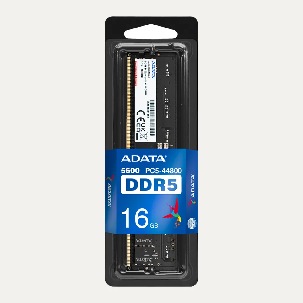 ADATA 16GB 5600 DDR5 U-DIMM Memory Module — Image 2