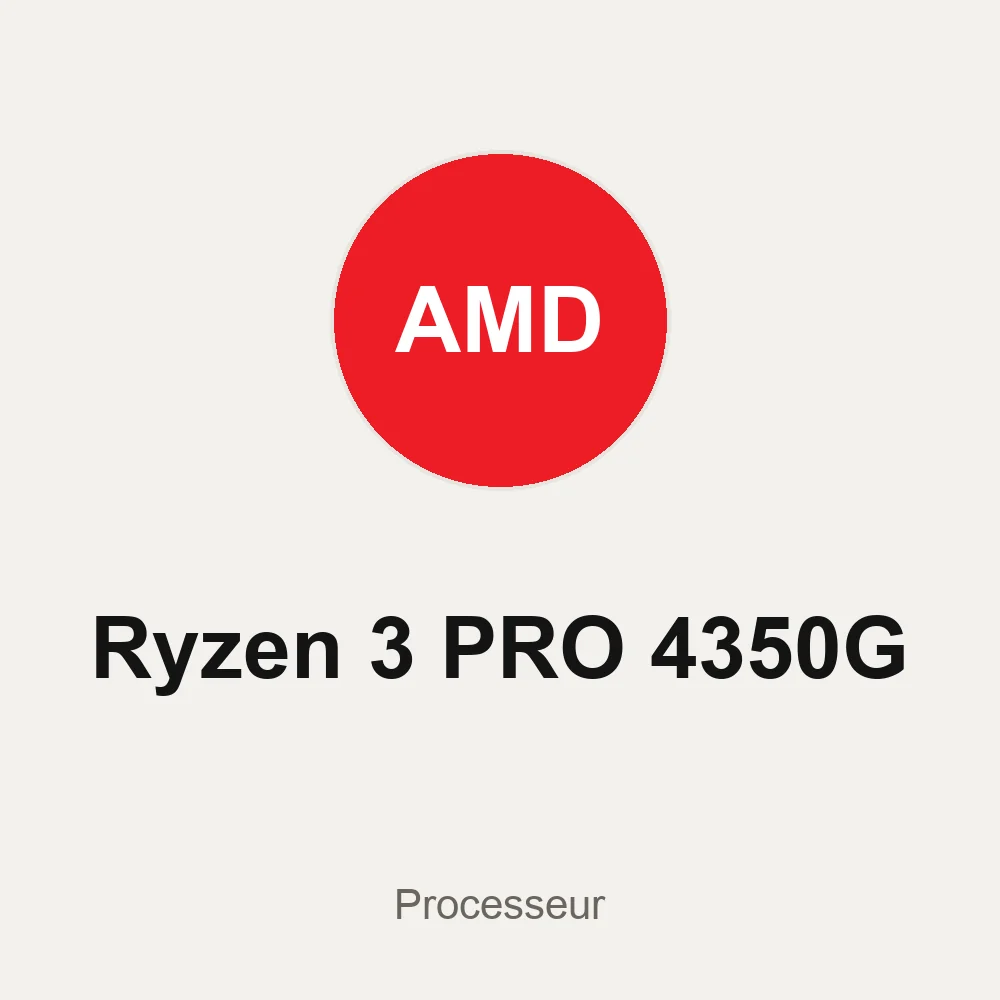 AMD Ryzen 3 Pro 4350G