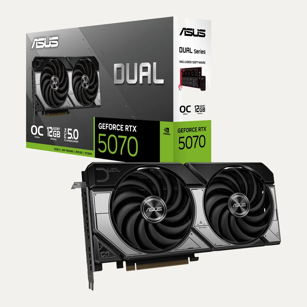 ASUS Dual GeForce RTX 5070 12GB GDDR7 OC Edition — Image 6