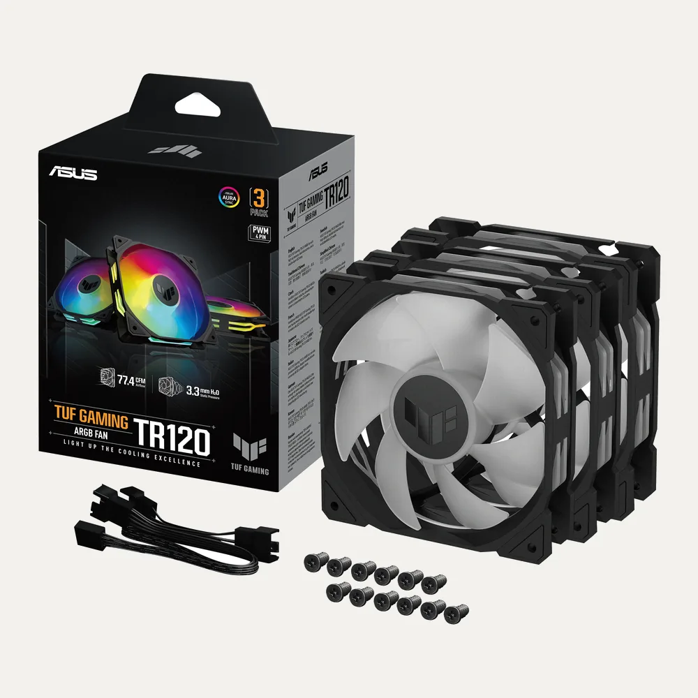 ASUS TUF GAMING TR120 ARGB 3IN1 Black — Image 6
