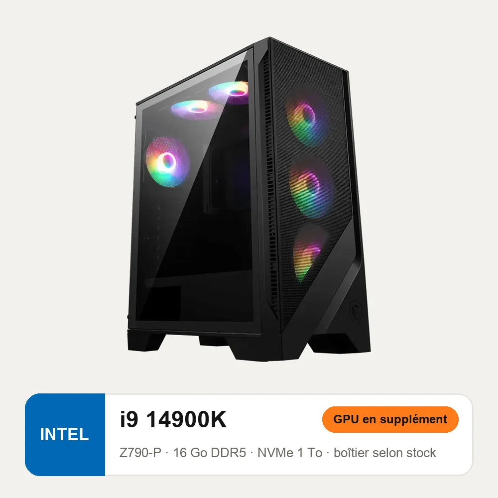 Config Intel Core i9 14900K / Z790-P