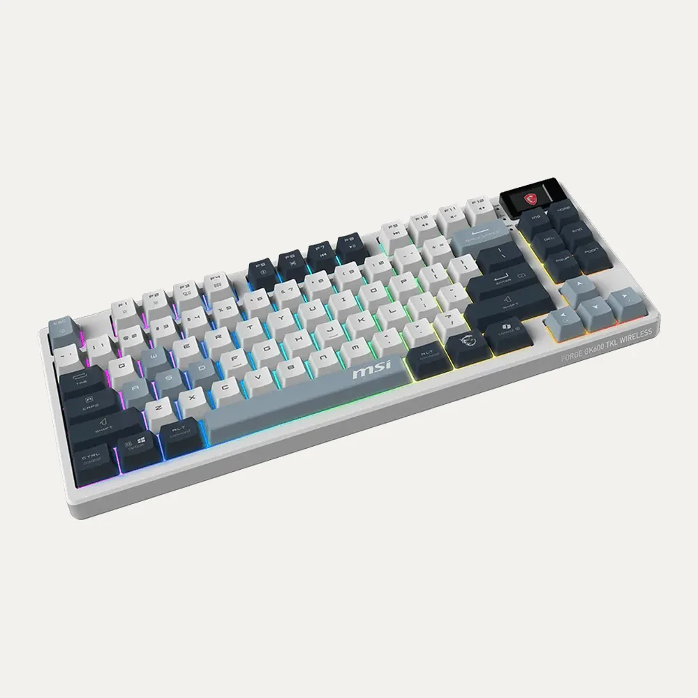MSI FORGE GK600 TKL WIRELESS SKY FR — Image 2