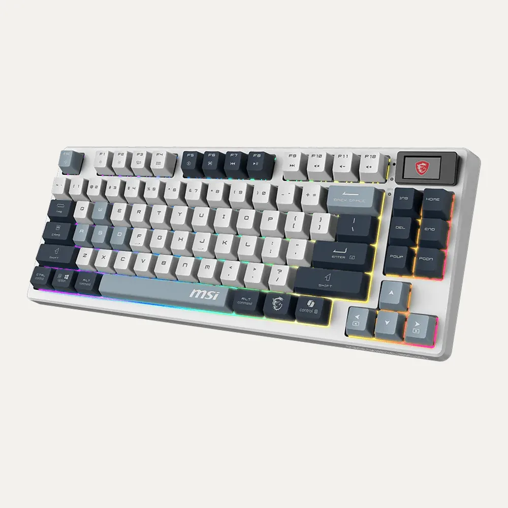 MSI FORGE GK600 TKL WIRELESS SKY FR — Image 3