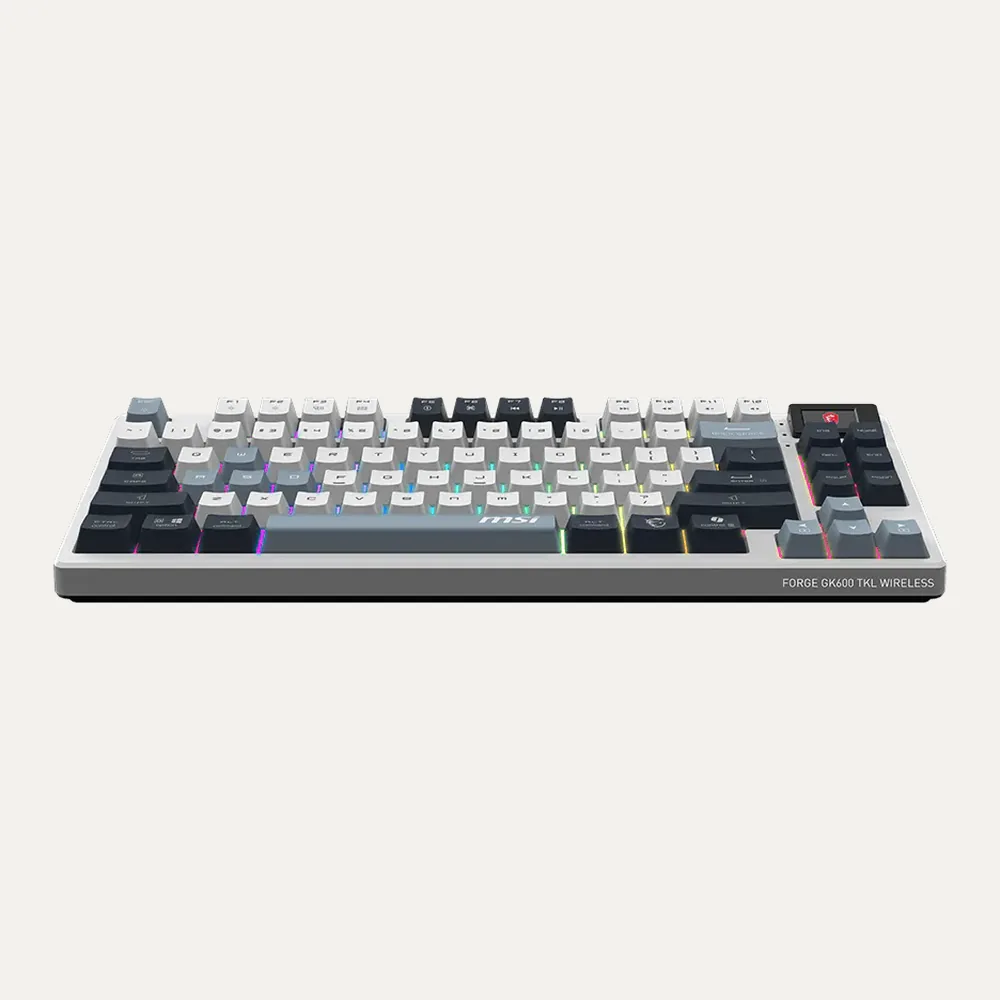 MSI FORGE GK600 TKL WIRELESS SKY FR — Image 4