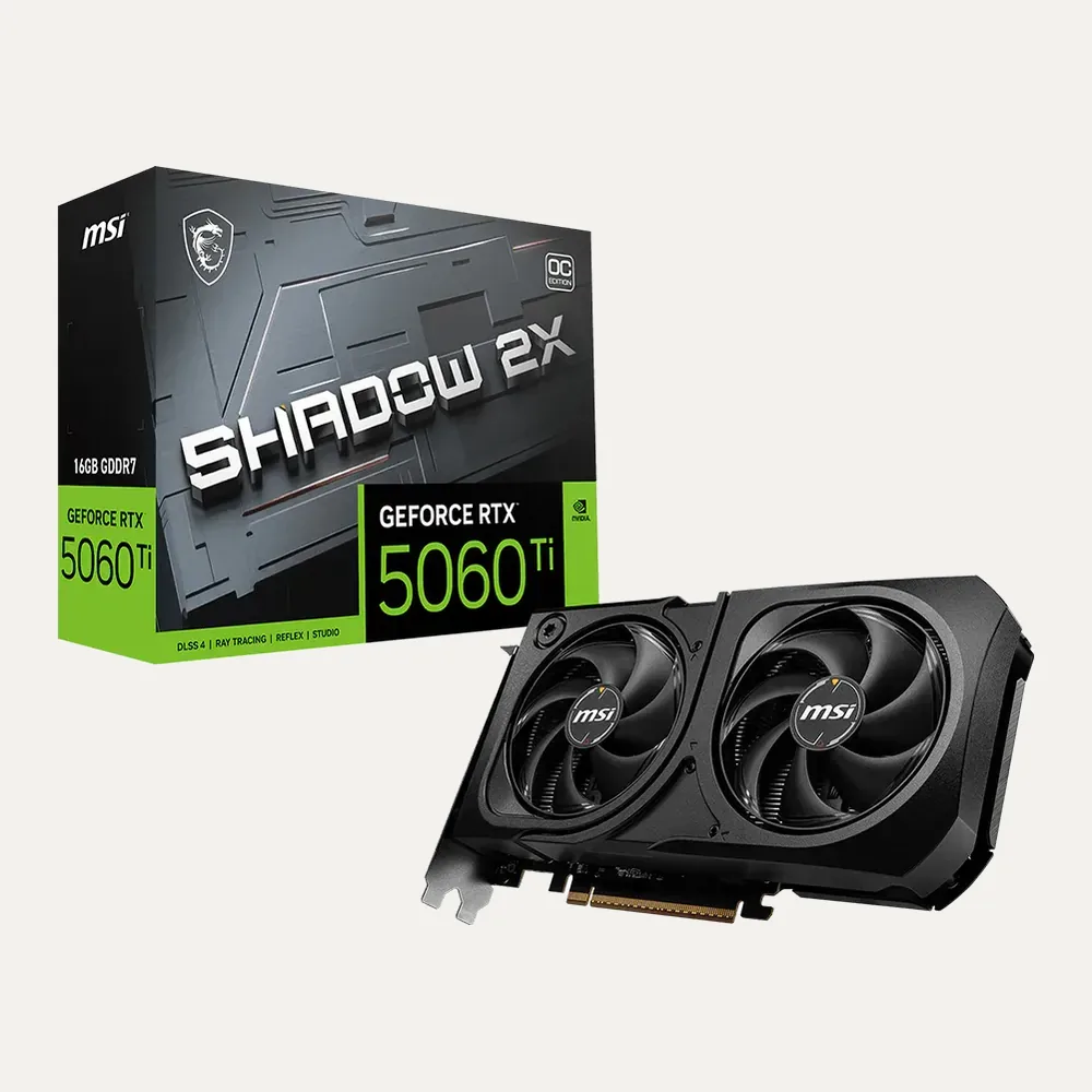 MSI GeForce RTX 5060 Ti 16G SHADOW 2X OC PLUS