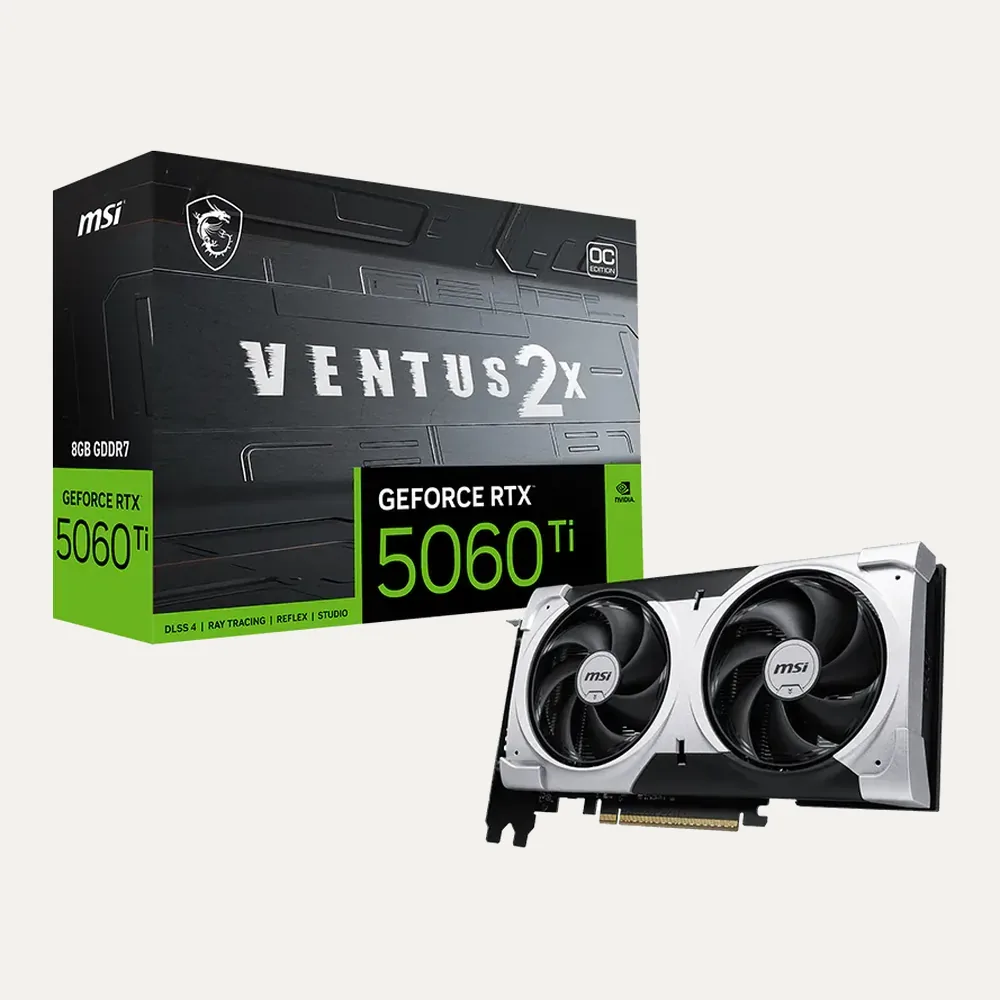 MSI GeForce RTX 5060 Ti 8G VENTUS 2X OC P