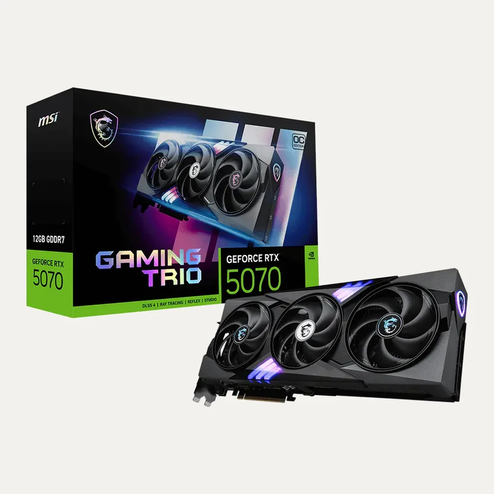 MSI GeForce RTX 5070 12G GAMING TRIO OC