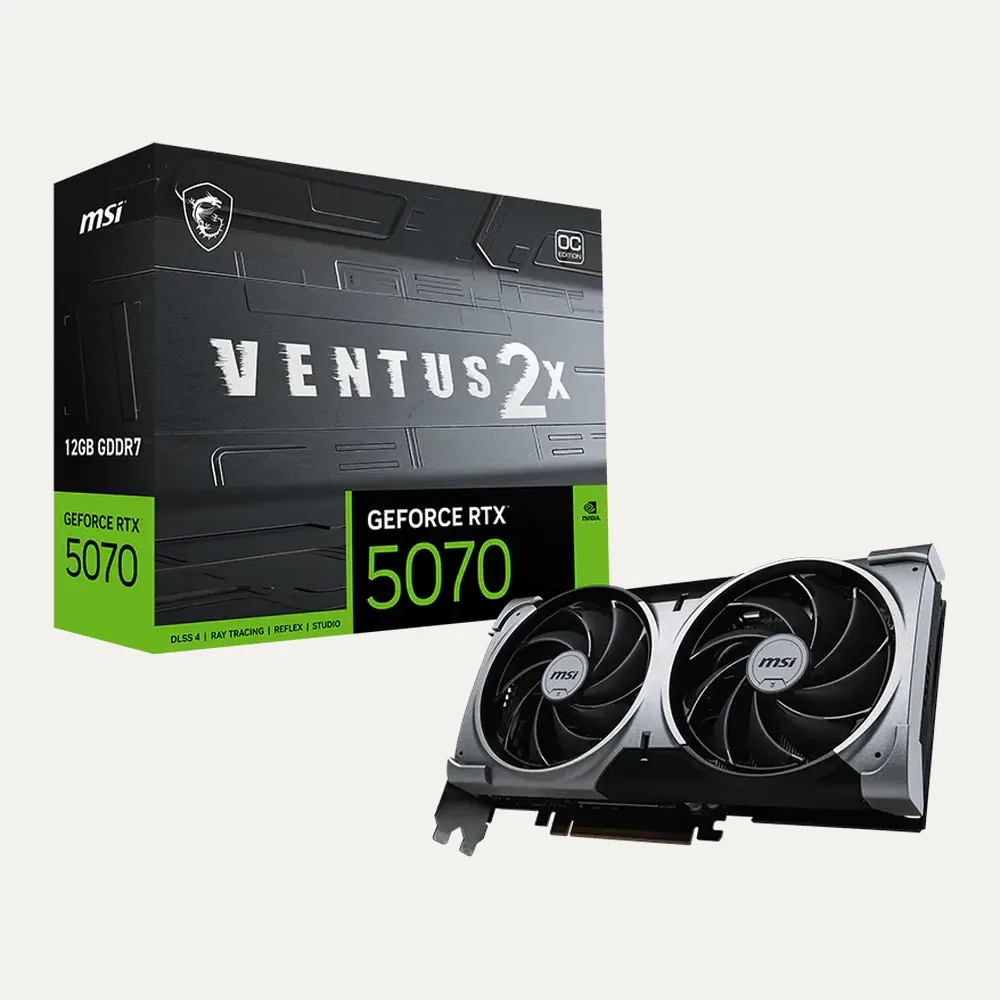 MSI GeForce RTX 5070 12G VENTUS 2X OC