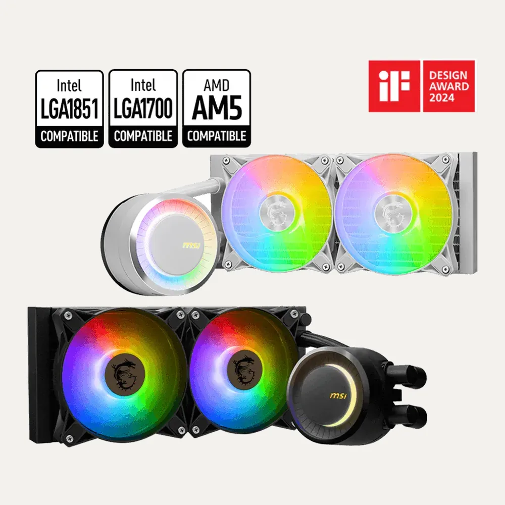 MSI MAG CORELIQUID E240 White