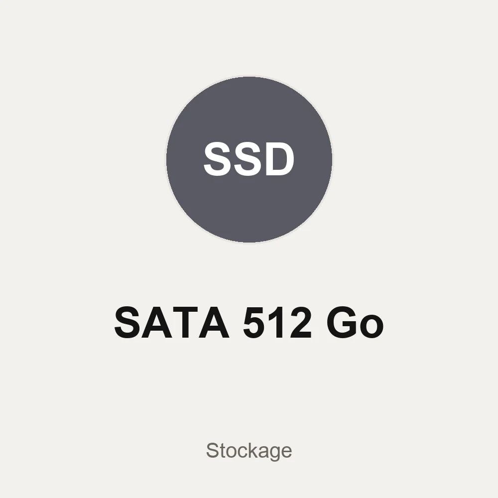 SSD Sata 512 GB